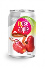 330ml Rose Apple juice with Cinnamon in can
